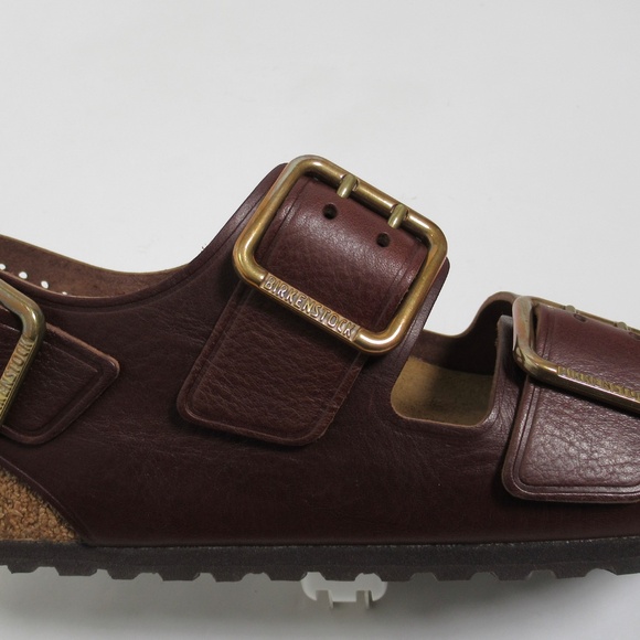 Birkenstock Men's Arizona Bold Leather Roast Size 10 US / 9 UK / 43 EU